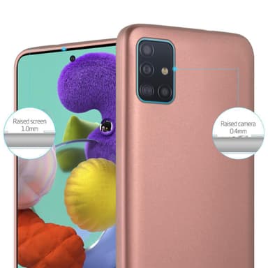Deksel Samsung Galaxy A71 5G Case Cover (rosa)
