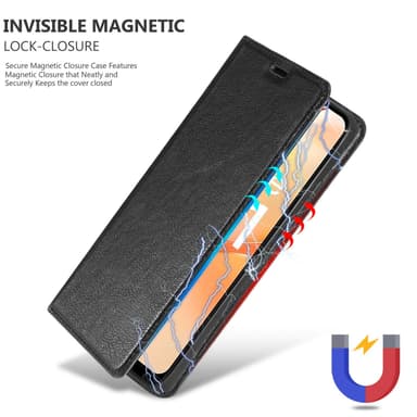Realme C31 lommebokdeksel case (svart)