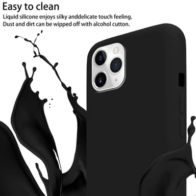 Deksel iPhone 11 PRO med Halskjede (svart)