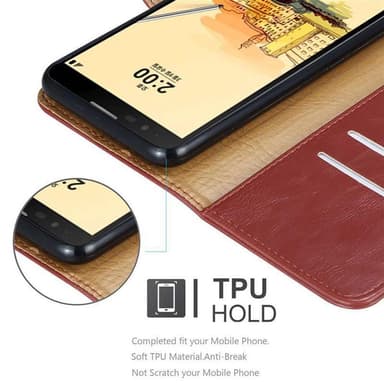 LG STYLUS 2 lommebokdeksel etui (rød)