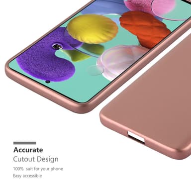 Deksel Samsung Galaxy A71 5G Case Cover (rosa)