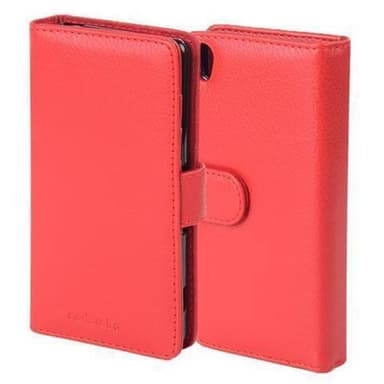 Sony Xperia Z5 lommebokdeksel case (rød)