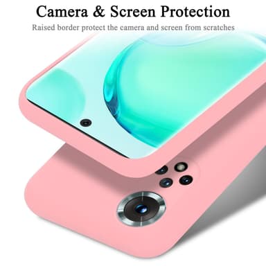 Honor 50 / Huawei NOVA 9 silikondeksel case (Rosa)
