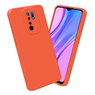 Xiaomi RedMi 9 Deksel case (oransje)