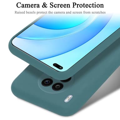 Honor 50 LITE silikondeksel case (grønn)