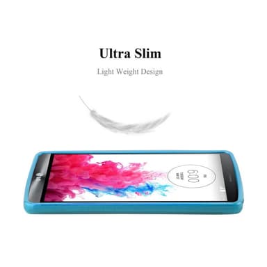 LG G3 STYLUS silikondeksel cover (turkis)