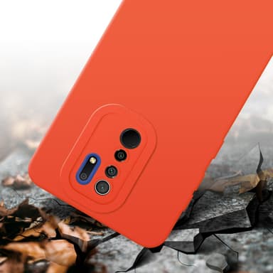 Xiaomi RedMi 9 Deksel case (oransje)