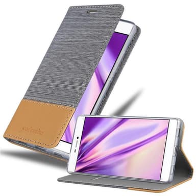 Huawei P8 lommebokdeksel etui (grå)