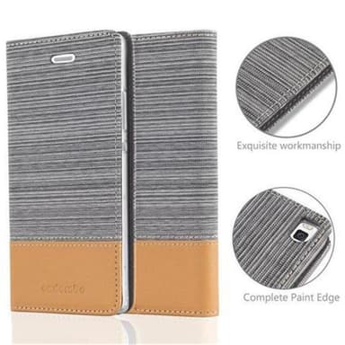 Huawei P8 lommebokdeksel etui (grå)