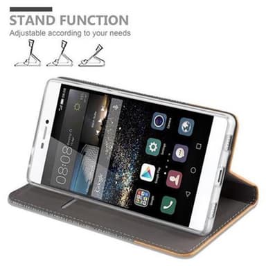 Huawei P8 lommebokdeksel etui (grå)