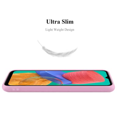 Deksel Samsung Galaxy M33 5G Silikon cover (rosa)