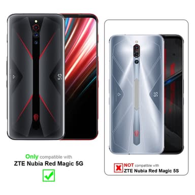 Deksel ZTE Nubia Red Magic 5G Veske (Svart)
