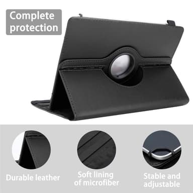 Lenovo Tab M8 (8 tomme) deksel til nettbrett (svart)