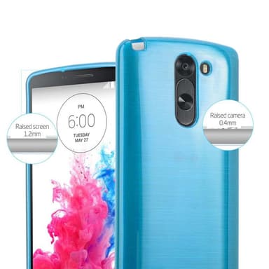 LG G3 STYLUS silikondeksel cover (turkis)