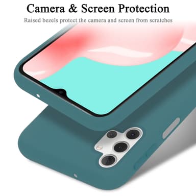 Samsung Galaxy A32 5G silikondeksel case (grønn)