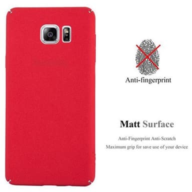 Samsung Galaxy NOTE 5 Hardt Deksel Cover (rød)