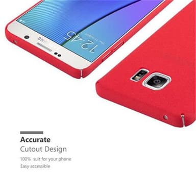 Samsung Galaxy NOTE 5 Hardt Deksel Cover (rød)