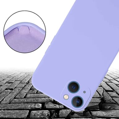 Deksel iPhone 13 med Halskjede (lilla)