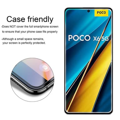 Xiaomi Poco X6 Skjermbeskytter Skärmskydd