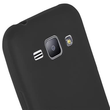 Deksel Samsung Galaxy J1 2015 Silikon cover (svart)