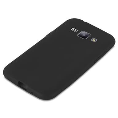 Deksel Samsung Galaxy J1 2015 Silikon cover (svart)