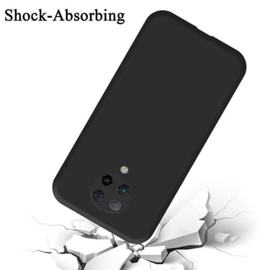 Xiaomi POCO F2 PRO silikondeksel case (Svart)