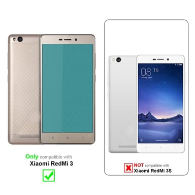 Xiaomi RedMi 3 deksel ultra slim (rosa)
