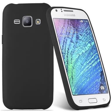 Deksel Samsung Galaxy J1 2015 Silikon cover (svart)