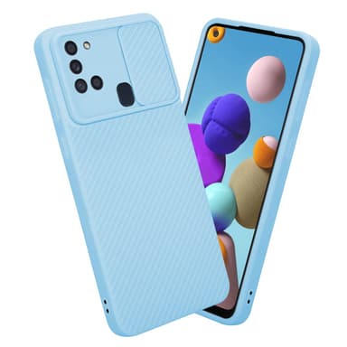 Deksel Samsung Galaxy A21s cover (blå)
