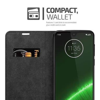 Motorola MOTO G7 / G7 PLUS lommebokdeksel case (brun)