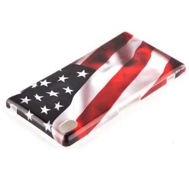 Sony Xperia Z1 Hardt Deksel Case (rød)