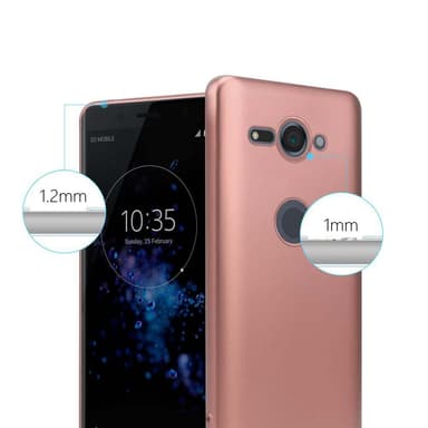 Deksel Sony Xperia XZ2 COMPACT Case Cover (rosa)