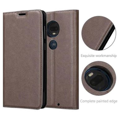 Motorola MOTO G7 / G7 PLUS lommebokdeksel case (brun)