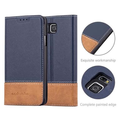 Samsung Galaxy ALPHA Deksel Case Cover (blå)