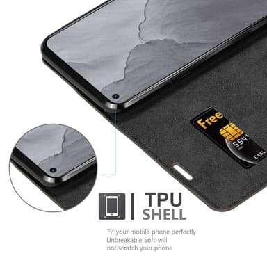 Realme GT Master lommebokdeksel case (brun)