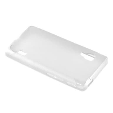 LG L5 II (2. SIM) silikondeksel case (gjennomsiktig)