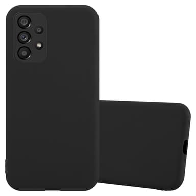 Deksel Samsung Galaxy A53 5G Silikon cover (svart)