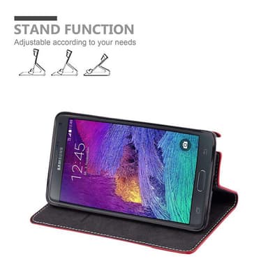 Samsung Galaxy NOTE 4 Deksel Case Cover (rød)