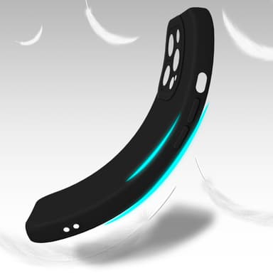 iPhone 12 PRO MAX Deksel case (svart)