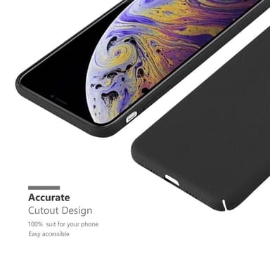 iPhone XS MAX Hardt Deksel Cover (svart)