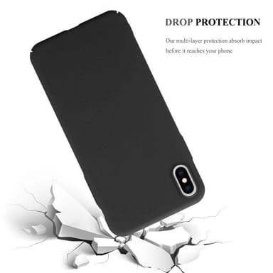 iPhone XS MAX Hardt Deksel Cover (svart)