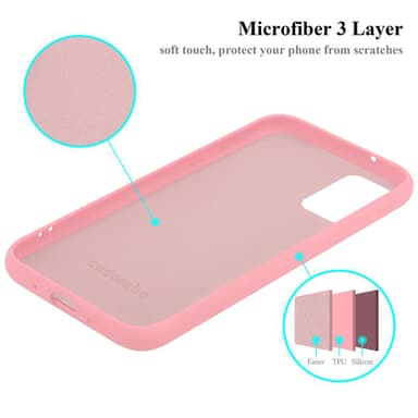 Samsung Galaxy S20 PLUS silikondeksel case (rosa)