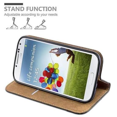 Samsung Galaxy S4 lommebokdeksel case (svart)