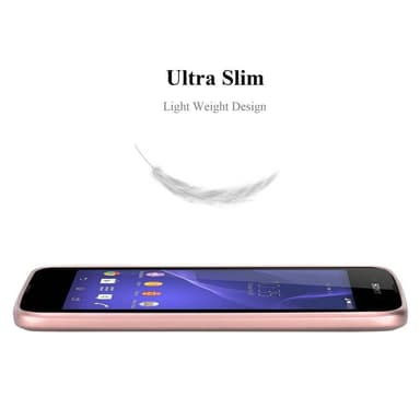 Deksel Sony Xperia E3 Case Cover (rosa)