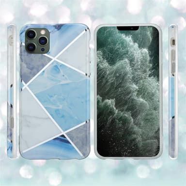 iPhone 12 PRO MAX lommebokdeksel etui (blå)