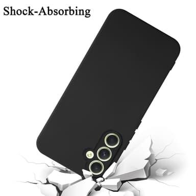 Samsung Galaxy A34 5G silikondeksel case (Svart)
