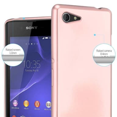 Deksel Sony Xperia E3 Case Cover (rosa)