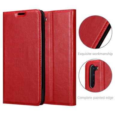 OnePlus Nord lommebokdeksel case (rød)