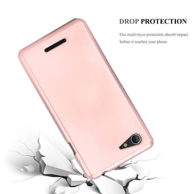 Deksel Sony Xperia E3 Case Cover (rosa)