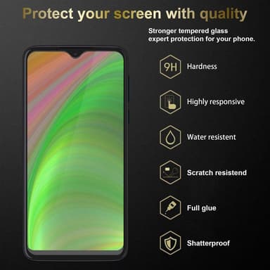 Motorola ONE MACRO Skjermbeskytter Skärmskydd
